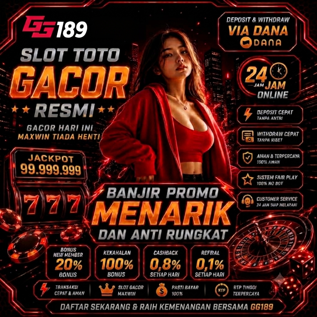 Gg189 ⚔️ Link Maxwin Malam ini Pasti Jackpot Besar Bosku